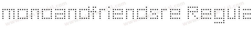 monoandfriendsre Regular字体转换